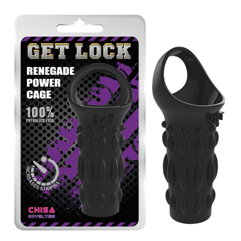 Chisa Penis Sleeve 11.5 cm (Black)