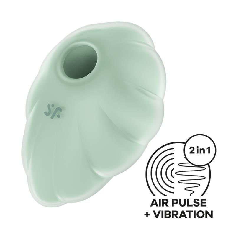 Satisfyer Cloud Dancer Stimulateur Clitoridien et Vibromasseur Menthe