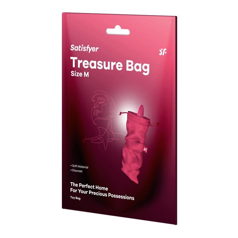 Satisfyer Toy Bag Treasure Bag Size M (Red)