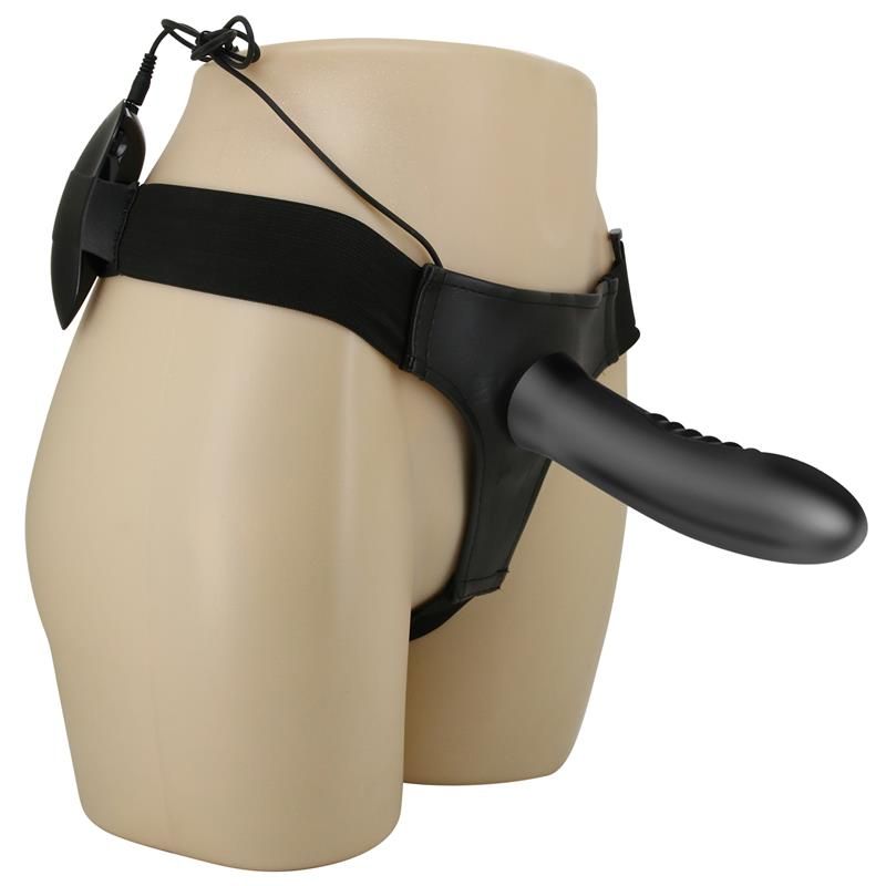 Pretty Love Myron Strap-On with Vibrating Dildo 7.2"