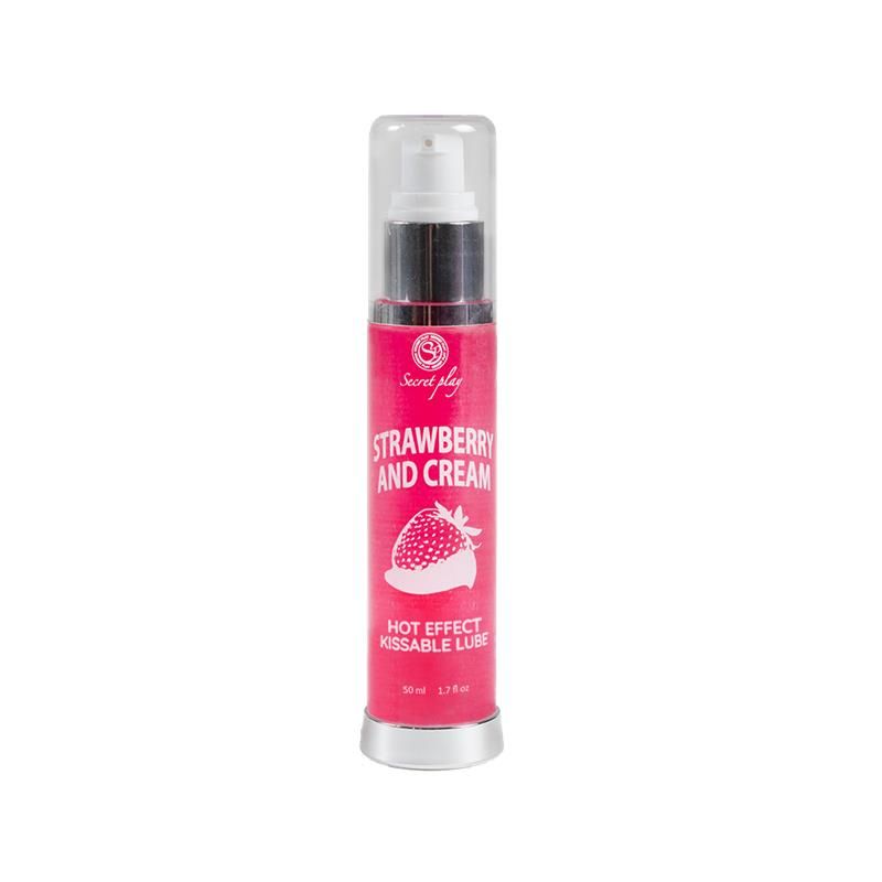 Secret Play Hot Effect Mansikkavoi ja kermavoride 50 ml