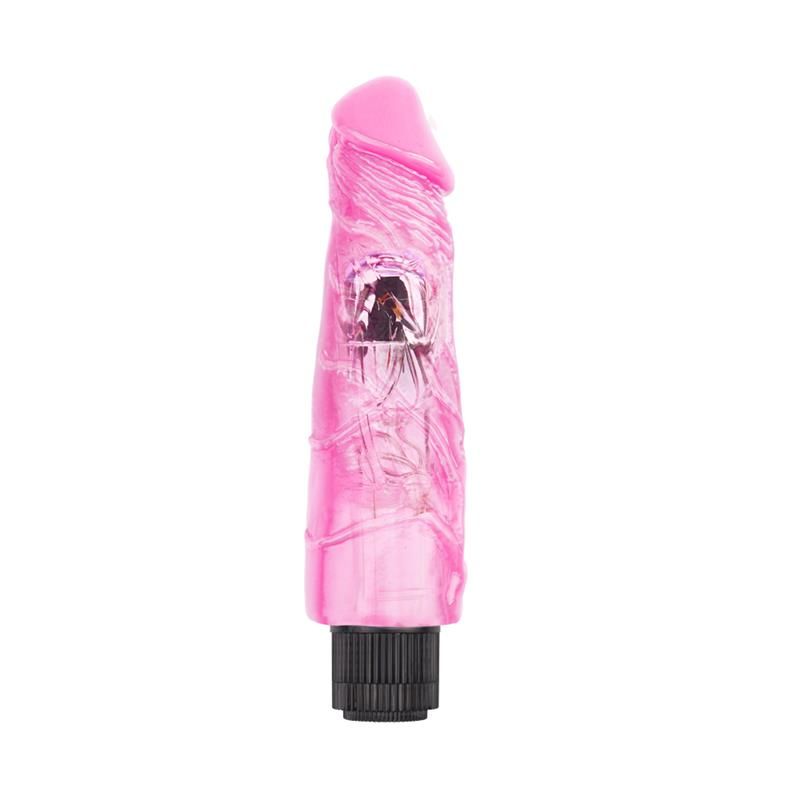 Chisa Vibromasseur Hi-Rubber 9" (Rose)