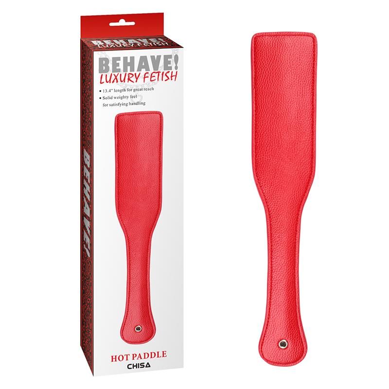 Chisa Spanking Paddle Hot Paddle (rød)