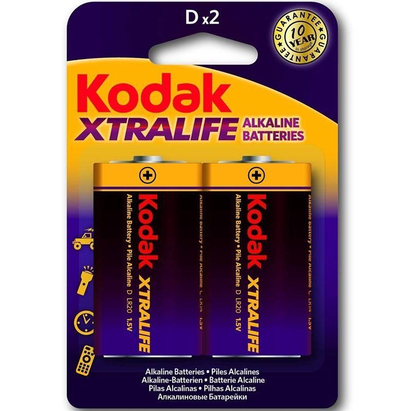 Kodak Xtralife Alkaline Battery D LR20 Blister 2 szt.