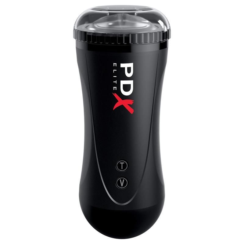 PDX Elite Moto Stroker masturbateur avec bouche