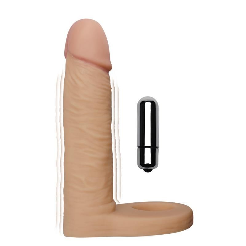 Lovetoy gaine ultra douce pour double pénétration 5,8" avec vibration