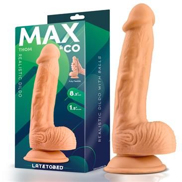 Max & Co Thom gode réaliste avec testicules 8,3" couleur chair