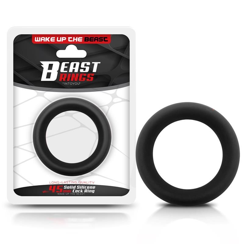 Beast Rings Täysistä silikonia penisrengas 4,5 cm