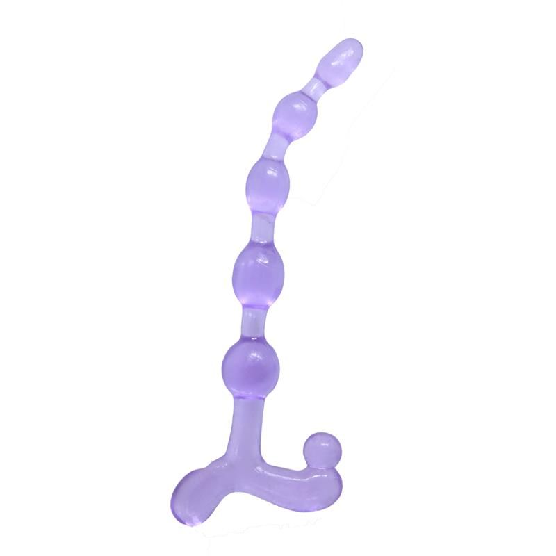 Baile Bendy Twist Anal Perler (Lilla)