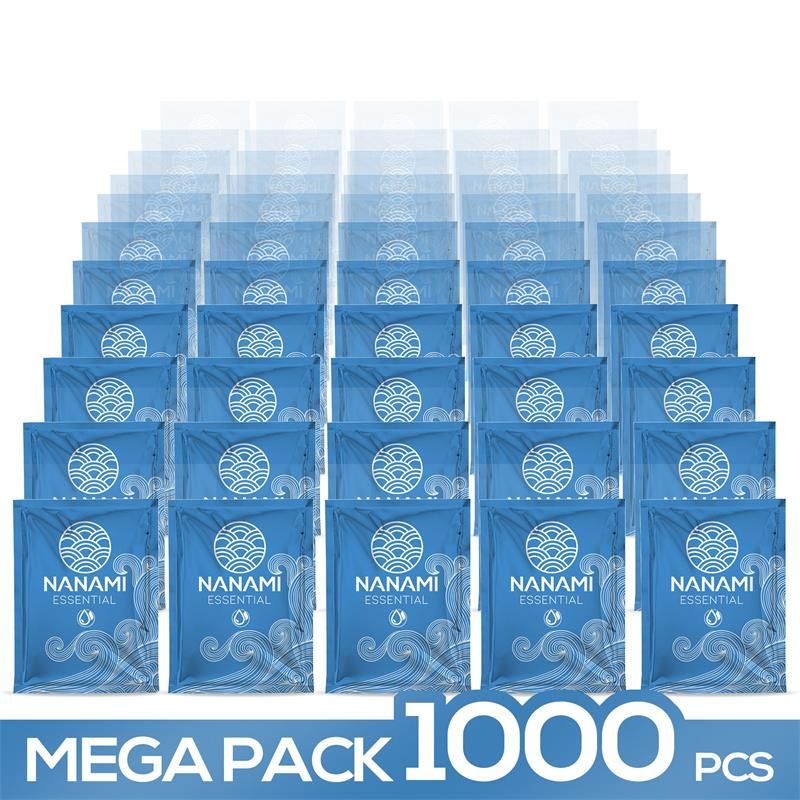 Nanami Pack med 1000 Essential vattenbaserat glidmedel 4ml
