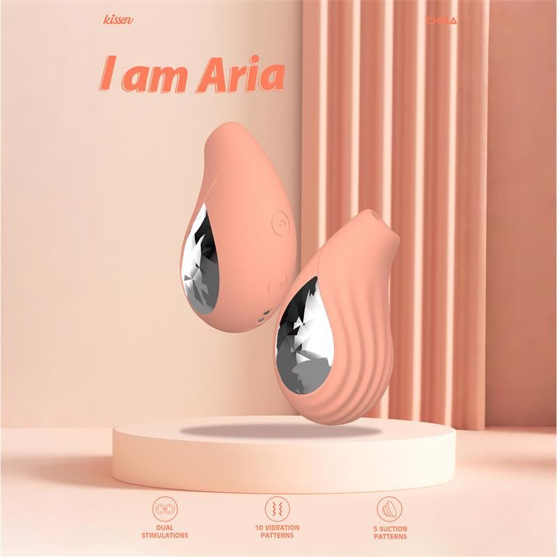 Chisa Aria Klitoris Suction Vibrator med Luftpuls Stimulering