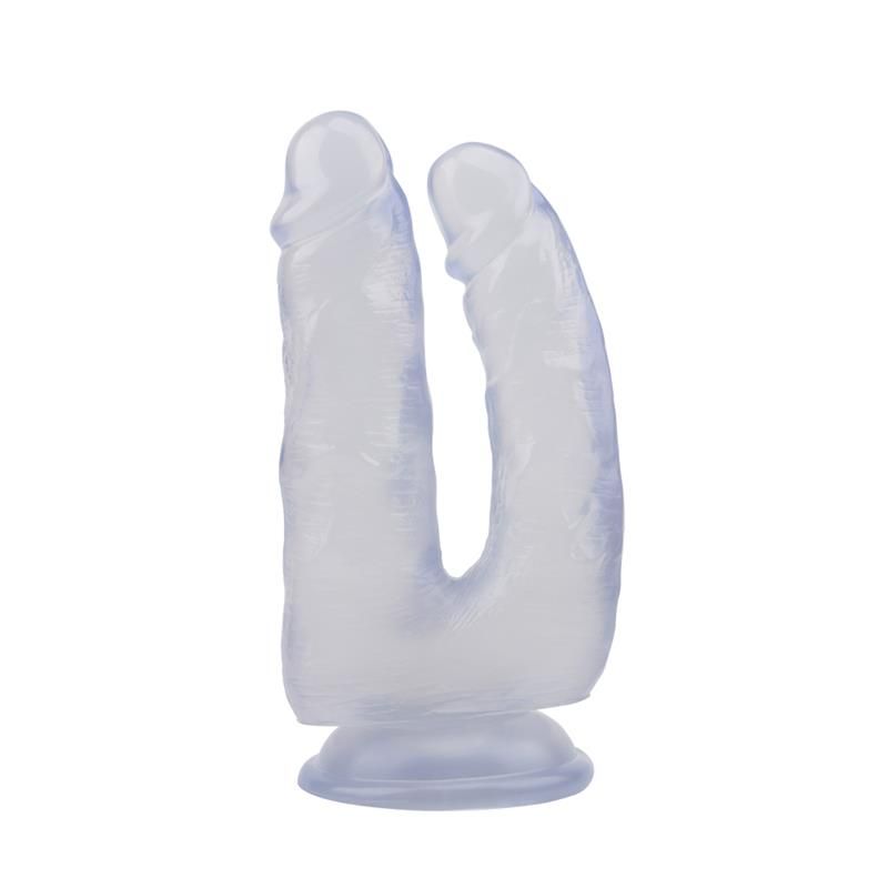 Chisa Double Dildo 6.3 inch - 18cm Clear