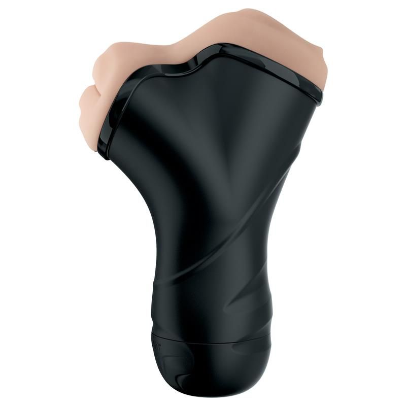 PDX Elite stroker vibratório de dupla penetração