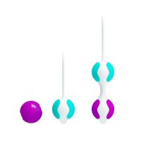 Pretty Love Kegel Geishakugler Orgasmic Balls Pink og (Blå), billede 4