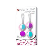 Pretty Love Kegel Geishakugler Orgasmic Balls Pink og (Blå), billede 6