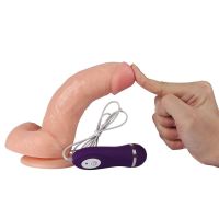 SheQu Realistic Vibe Remote Control Kassadin 17,5 cm, billede 4