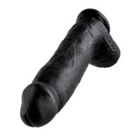 King Cock realistinen dildo kiveksillä 12", kuva 2