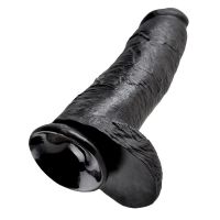 King Cock realistinen dildo kiveksillä 12", kuva 4