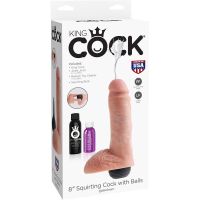 King Cock Squirt-dildo realistinen 8", kuva 4
