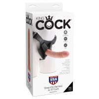 King Cock Strap-On med Dildo 8", billede 3
