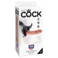 King Cock Strap-On med Dildo 9", billede 3