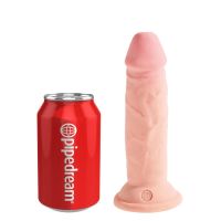 King Cock 3D Triple Density Dildo Plus 6" Flesh, picture 2