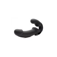 Strap U Urge Strapless Strap-On Vibraattori (Musta), kuva 3