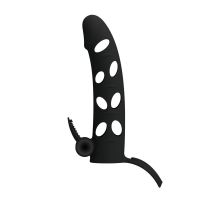 Pretty Love Manica per Pene con Bullet (Nero), immagine 4