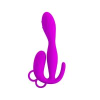 Pretty Love Analplug Blomstret (Lilla), billede 4