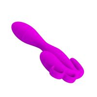 Pretty Love Analplug Blomstret (Lilla), billede 2