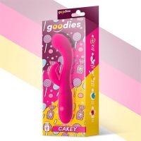 Goodies Cakey G-punkt og kanin vibrator (Fuchsia), billede 3
