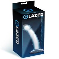 Glazed Buet Dildo Krystal Materiale 14 cm, billede 3