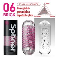 Tenga mandlig onanihjælper spinner 06 mursten, billede 3