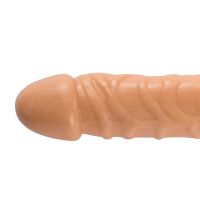 Max & Co Trent Tuplapäinen realistinen dildo Ihonvärinen 17,3" - 44 cm, kuva 4