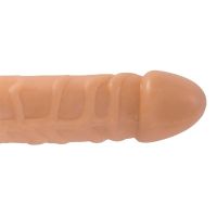 Max & Co Trent Tuplapäinen realistinen dildo Ihonvärinen 17,3" - 44 cm, kuva 5