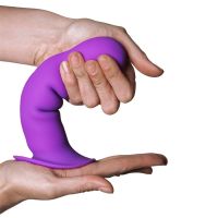 Adrien Lastic Dildo doppia densità vibrante Hitsens 3 (Viola), immagine 2
