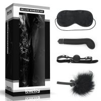 Lovetoy Bondage Kit Deluxe with Vibrator (Black), picture 3