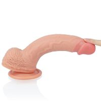 Lovetoy Nature gode en silicone liquide 8,5" couleur chair, photo 4