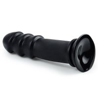 Lovetoy Dildo King Rozmiar Analne Ripples 11,25" (Czarny), zdjęcie 4