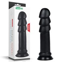 Lovetoy Dildo King Rozmiar Analne Ripples 11,25" (Czarny), zdjęcie 9