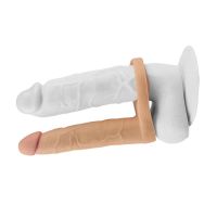 Lovetoy Dildo The Ultra Soft Double 6.25" Flesh, picture 6
