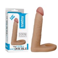 Lovetoy Dildo The Ultra Soft Double 6.25" Flesh, picture 7