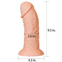 Lovetoy Dildo King 9.5" Carne, immagine 3