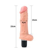 Lovetoy Dildo Flexi 9" with Vibration