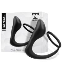 Tardenoche Randal Analplug med Penisring Silikon (Svart), bild 2