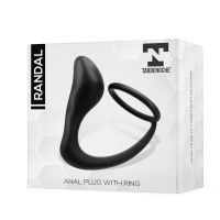 Tardenoche Randal Analplug med Penisring Silikon (Svart), bild 3