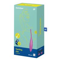 Satisfyer Twirling Joy estimulador giratório (fúcsia), imagem 2