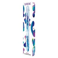 Alive Supreme Tuplapäinen dildo 38,5 cm Läpinäkyvä, kuva 2