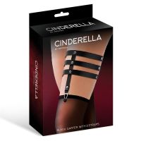 Cinderella Strømpeholder med 3 stropper Vegansk Læder En, billede 2