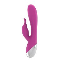 A-Gusto Dobbeltvibrator med rabbit (Lyserød), billede 3